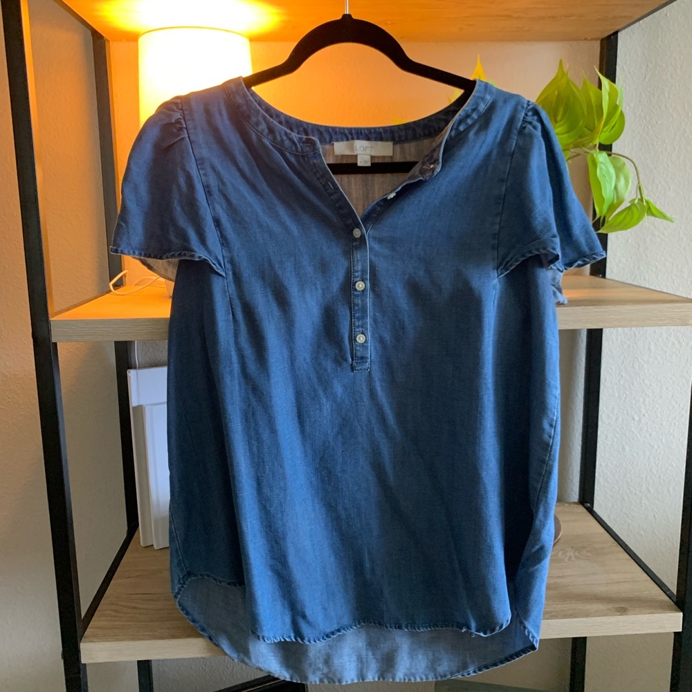 Loft Denim Top